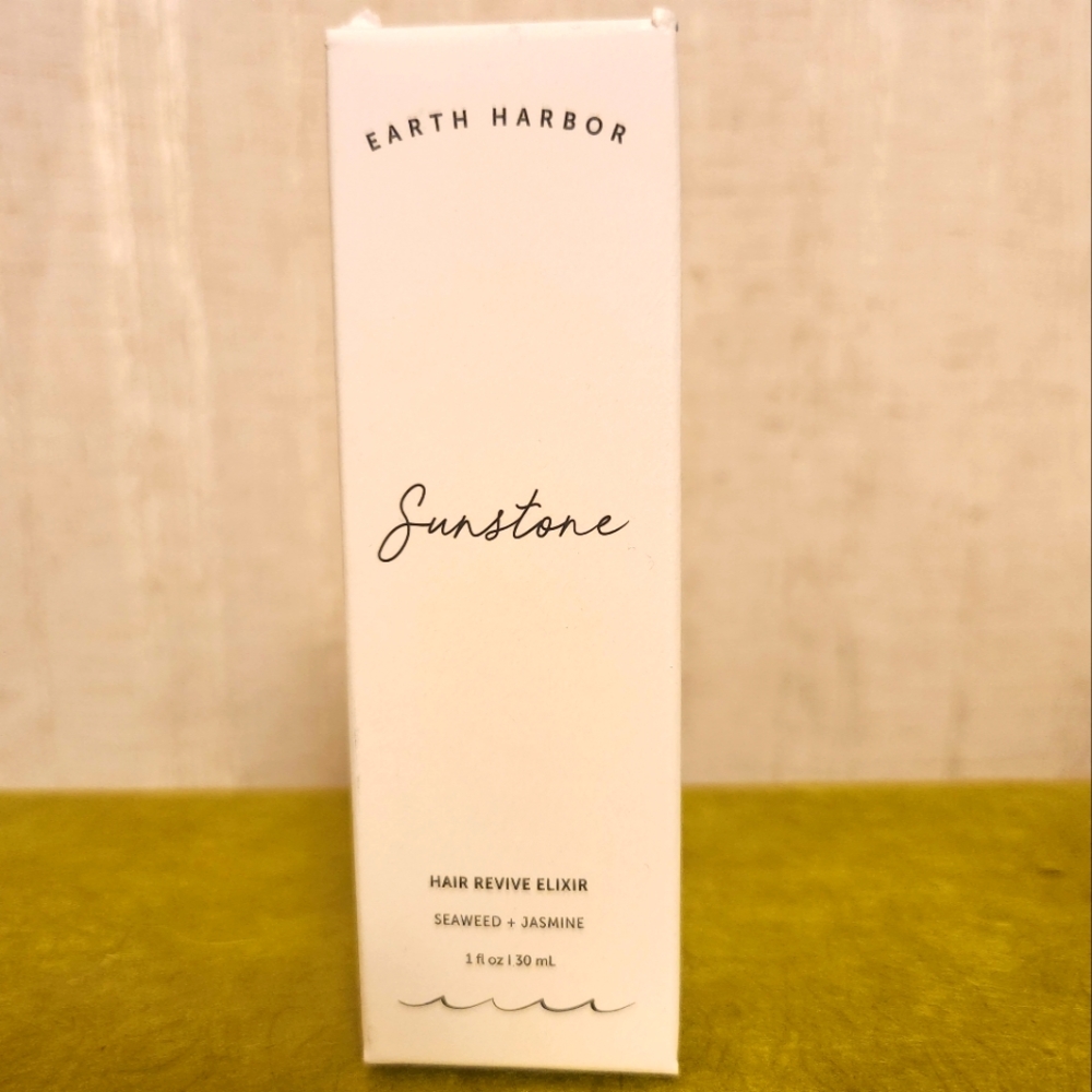 NIB Earth Harbor Sunstone hair elixer